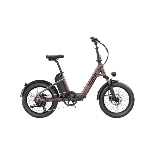 Velotric Fold 1 Lite Ebike in Eclipse Brown right-side view