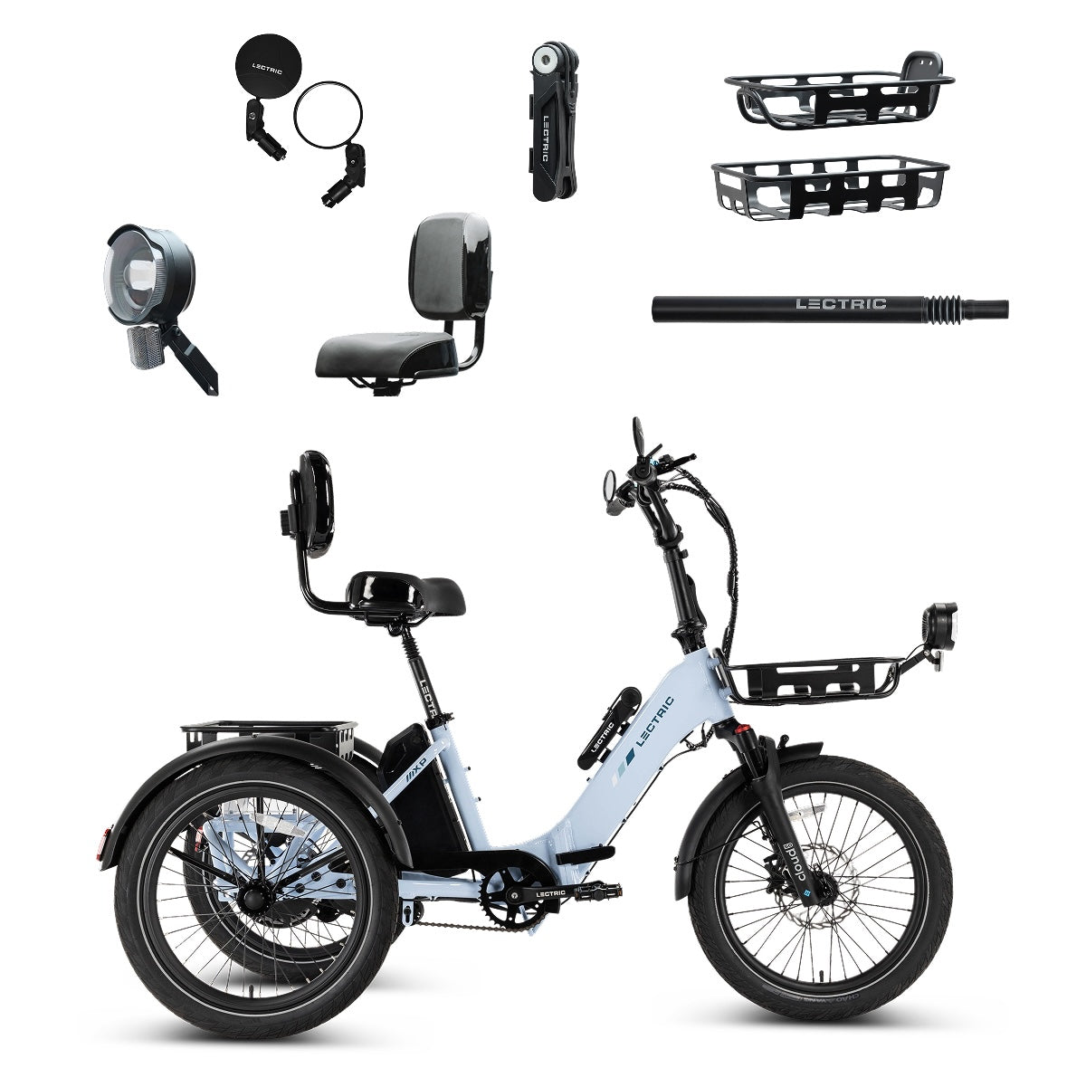 XP Trike2 750 Glacier Blue - Labor Day Bundle