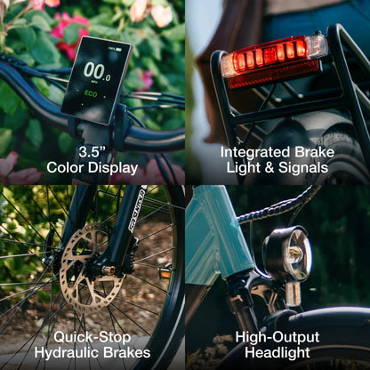 XPress2 Raindrop Blue Cruiser eBike