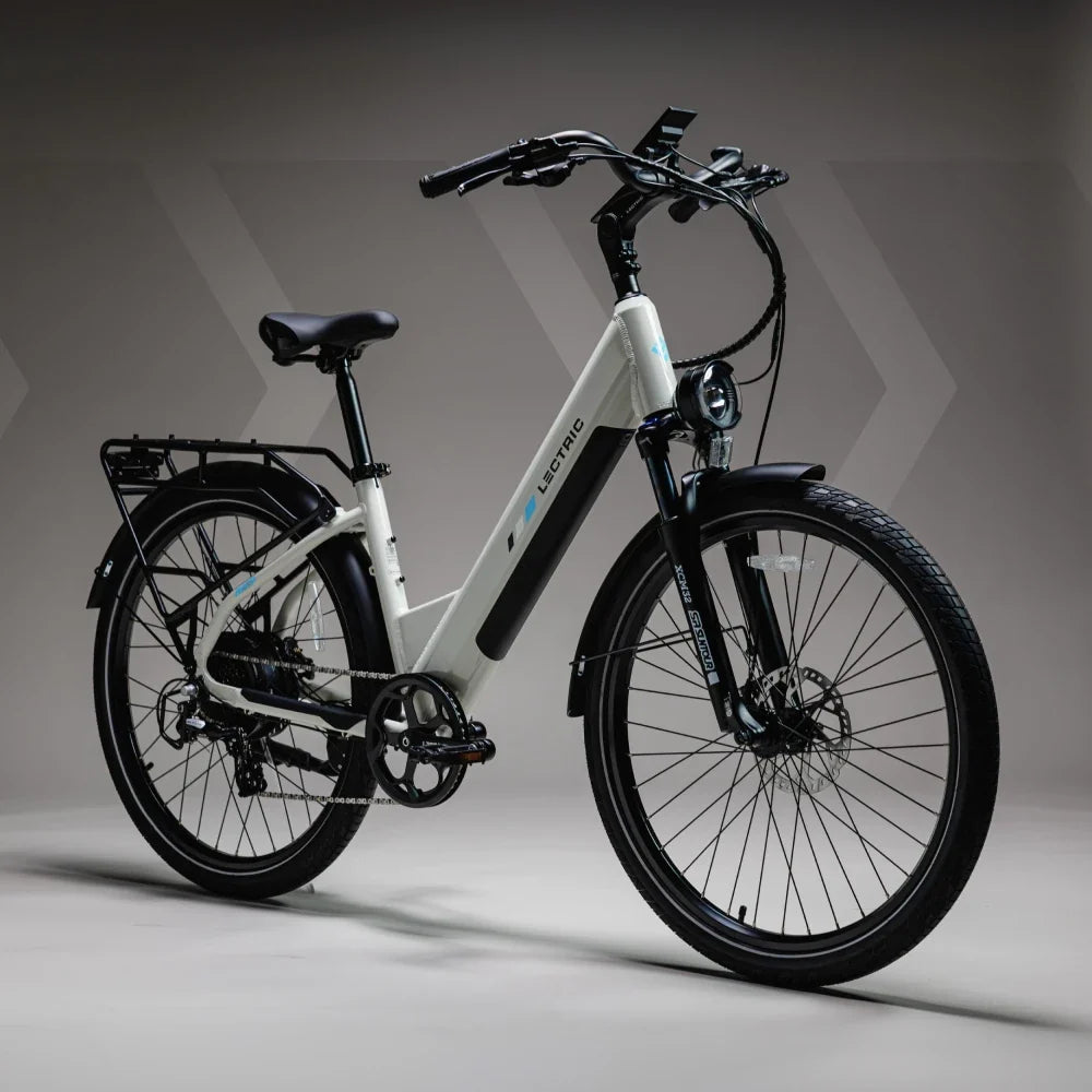 XPress2 Stratus White Cruiser eBike