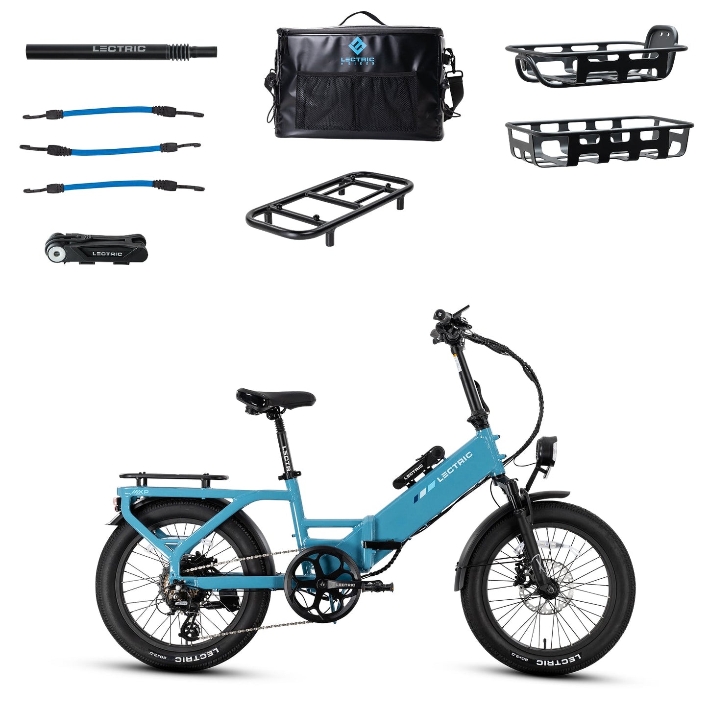 XP4 750 Step-Thru Raindrop Blue - Labor Day Bundle