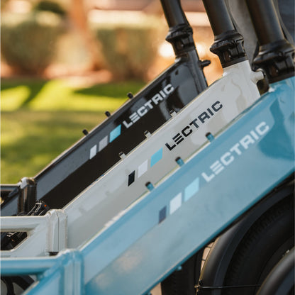 XP4 750 Step-Thru Raindrop Blue + FREE LevelUp Rack, Bike Lock, Phone Mount, Elite Headlight, Suspension Seat Post ($505 Value) [CA]
