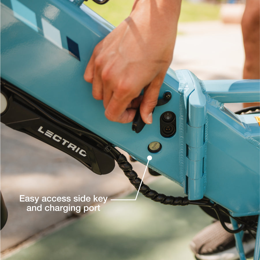 XP4 750 Step-Thru Raindrop Blue eBike [CA]