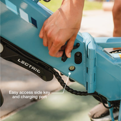 XP4 750 Step-Thru Raindrop Blue eBike [CA]