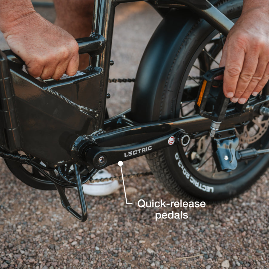 XP4 750 Step-Thru Tempest Grey + FREE LevelUp Rack, Suspension Seat Post, Elite Headlight, Bike Lock, Phone Mount ($365 Value)