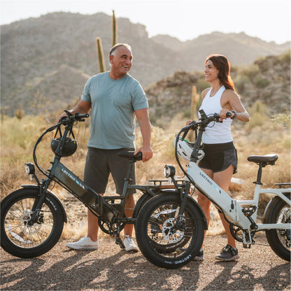 XP4 750 Step-Thru Tempest Grey + FREE LevelUp Rack, Bike Lock, Phone Mount, Elite Headlight, Suspension Seat Post ($505 Value) [CA]