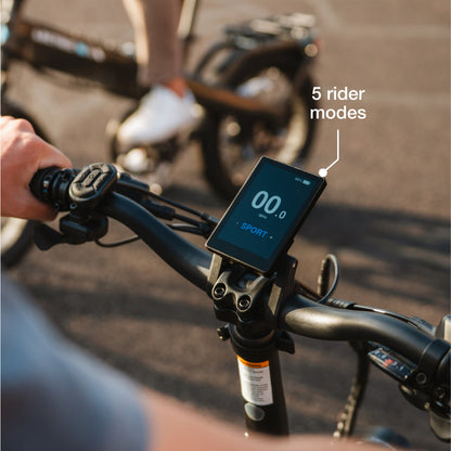 XP4 750 Step-Thru Tempest Grey + FREE LevelUp Rack, Suspension Seat Post, Elite Headlight, Bike Lock, Phone Mount ($365 Value)