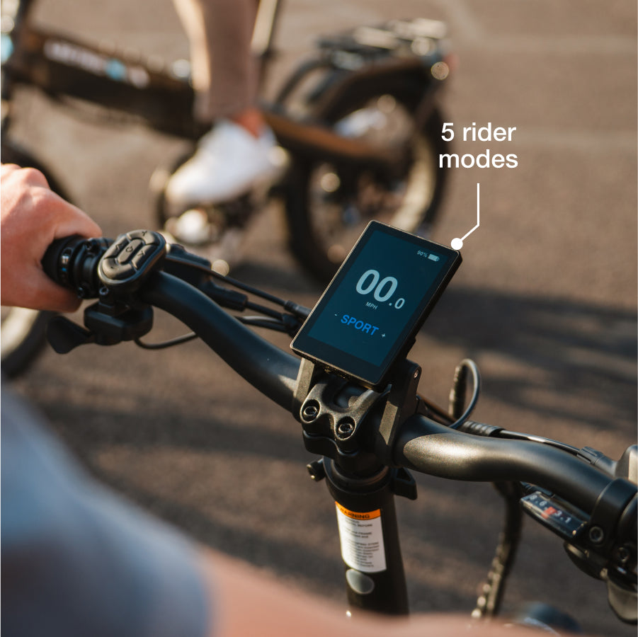 XP4 750 Step-Thru Tempest Grey + FREE LevelUp Rack, Bike Lock, Phone Mount, Elite Headlight, Suspension Seat Post ($505 Value) [CA]