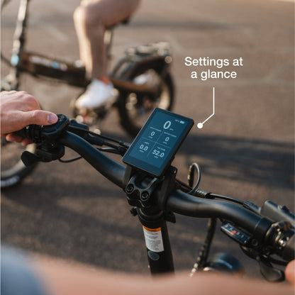 XP4 750 Step-Thru Raindrop Blue + FREE LevelUp Rack, Phone Mount, Suspension Seat Post, Elite Headlight, Bike Lock ($365 Value)