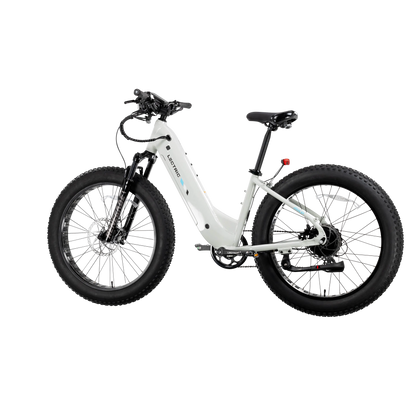 XPeak2 Step-Thru Long-Range - $100 OFF + FREE Rear Rack, Fenders, Elite Headlight, Suspension Seat Post ($336 Value)