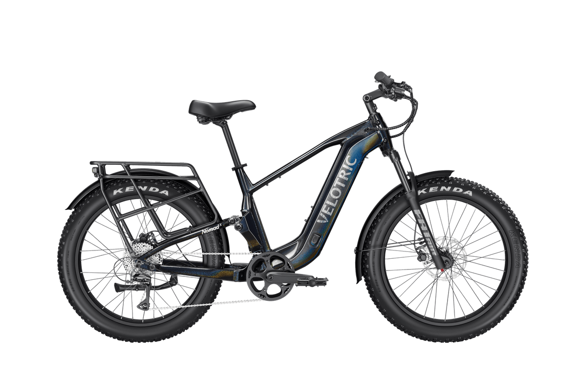Velotric Nomad 2X Full Suspension Fat Tire Ebike in Obsidian product image 6