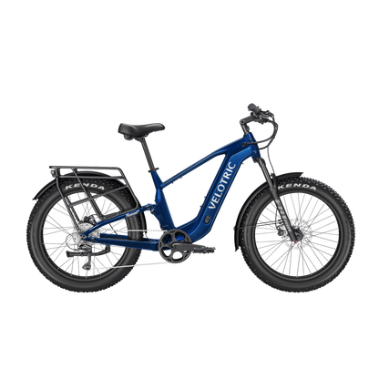 Velotric Nomad 2X Full Suspension Fat Tire Ebike in Royal Blue product image 9