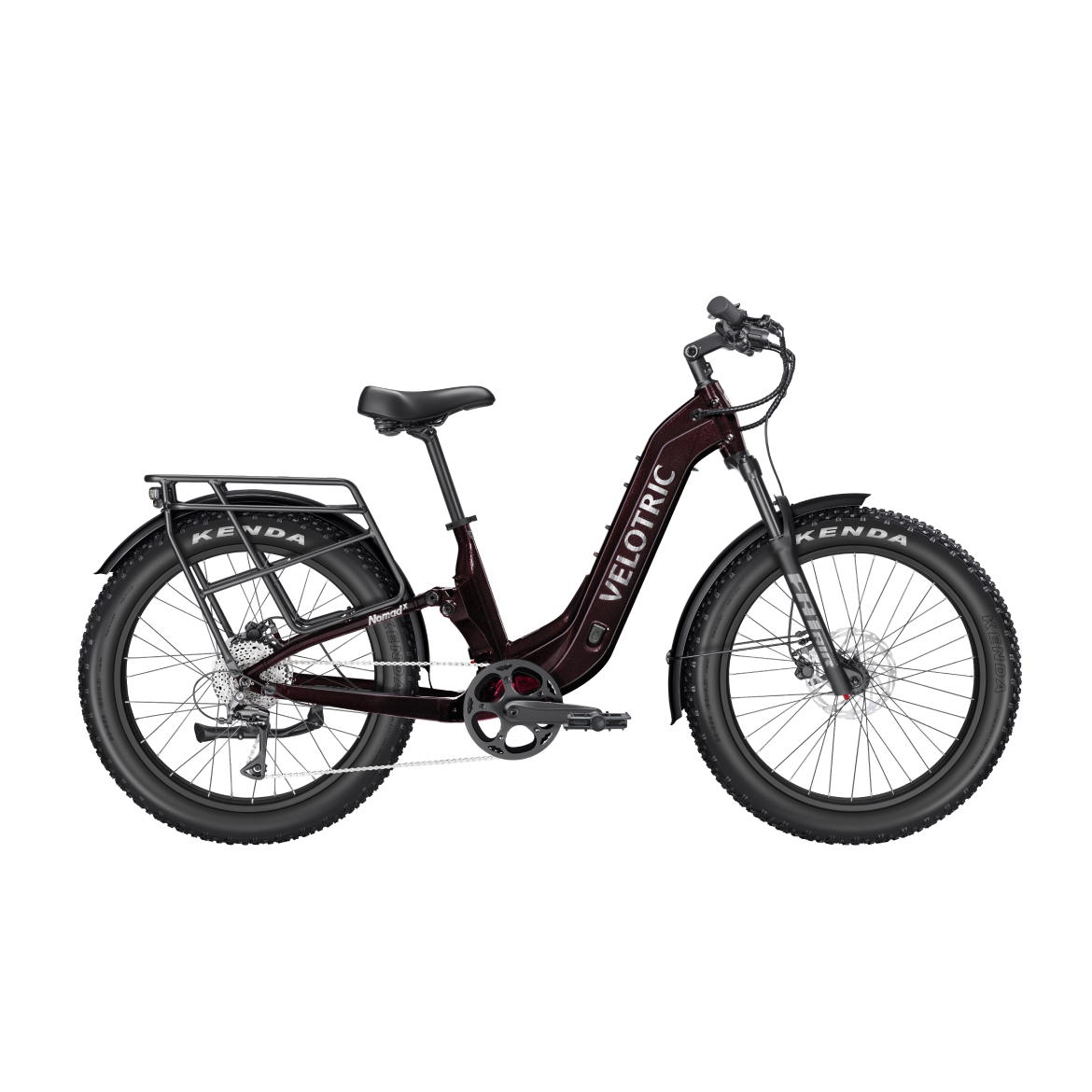Velotric Nomad 2X Full Suspension Fat Tire Ebike in Fig product image 13