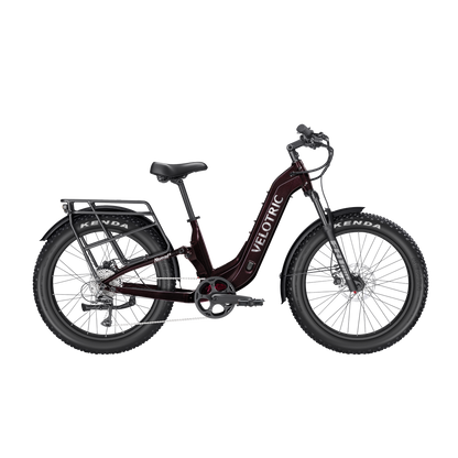 Velotric Nomad 2X Full Suspension Fat Tire Ebike in Fig product image 13
