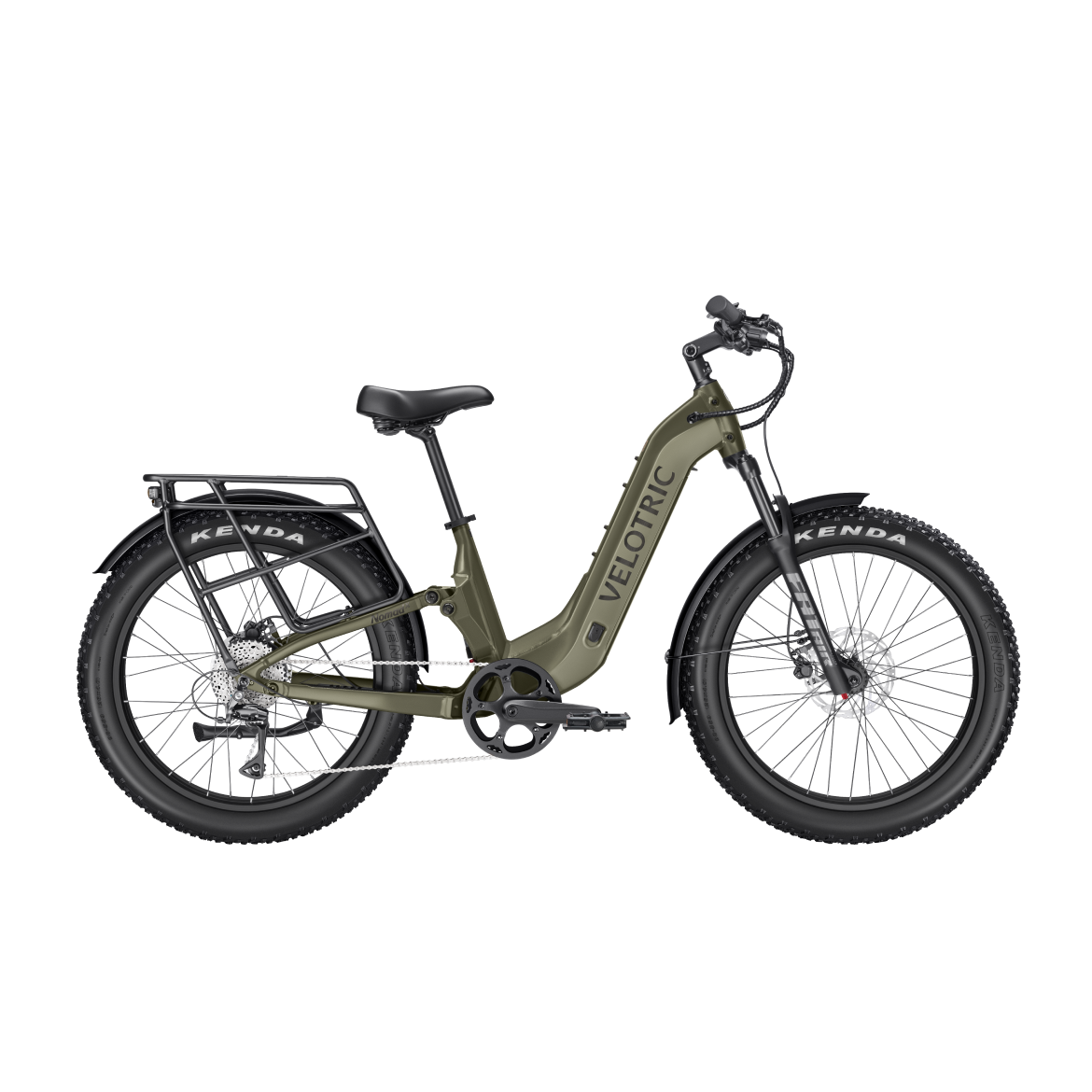 Velotric Nomad 2X Full Suspension Fat Tire Ebike in Sage product image 21