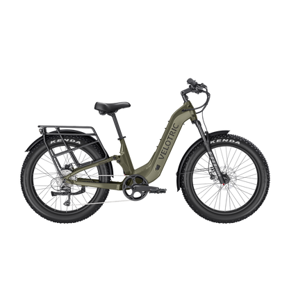 Velotric Nomad 2X Full Suspension Fat Tire Ebike in Sage product image 21