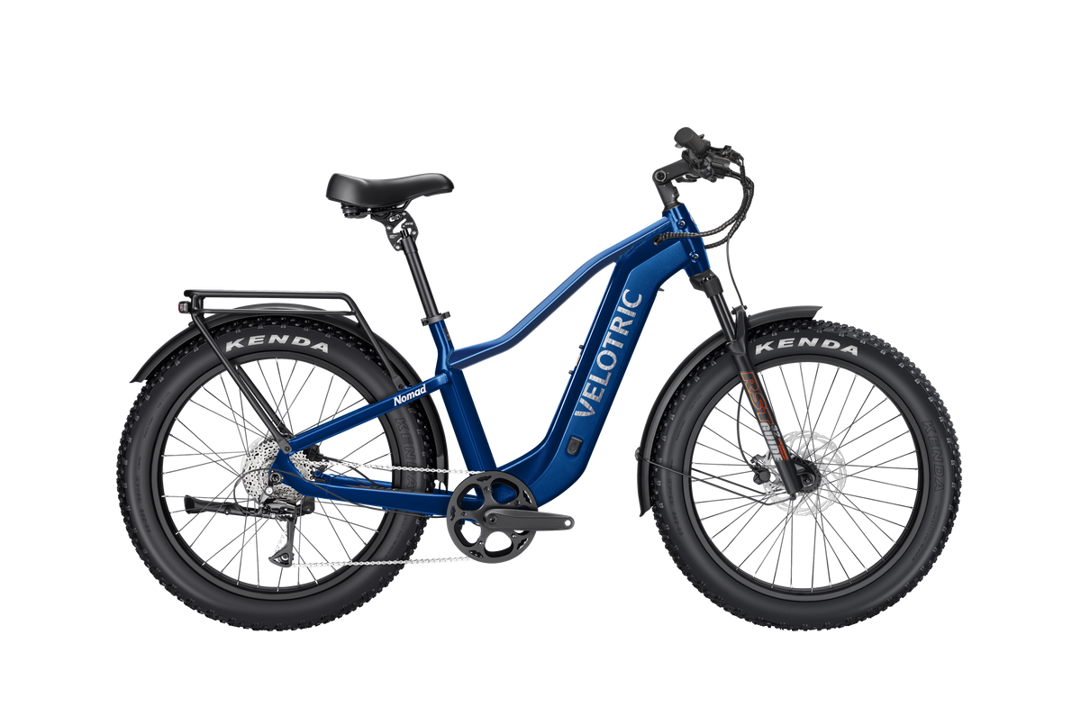 Velotric Nomad 2 Fat Tire Ebike in Midnight Blue product image 14
