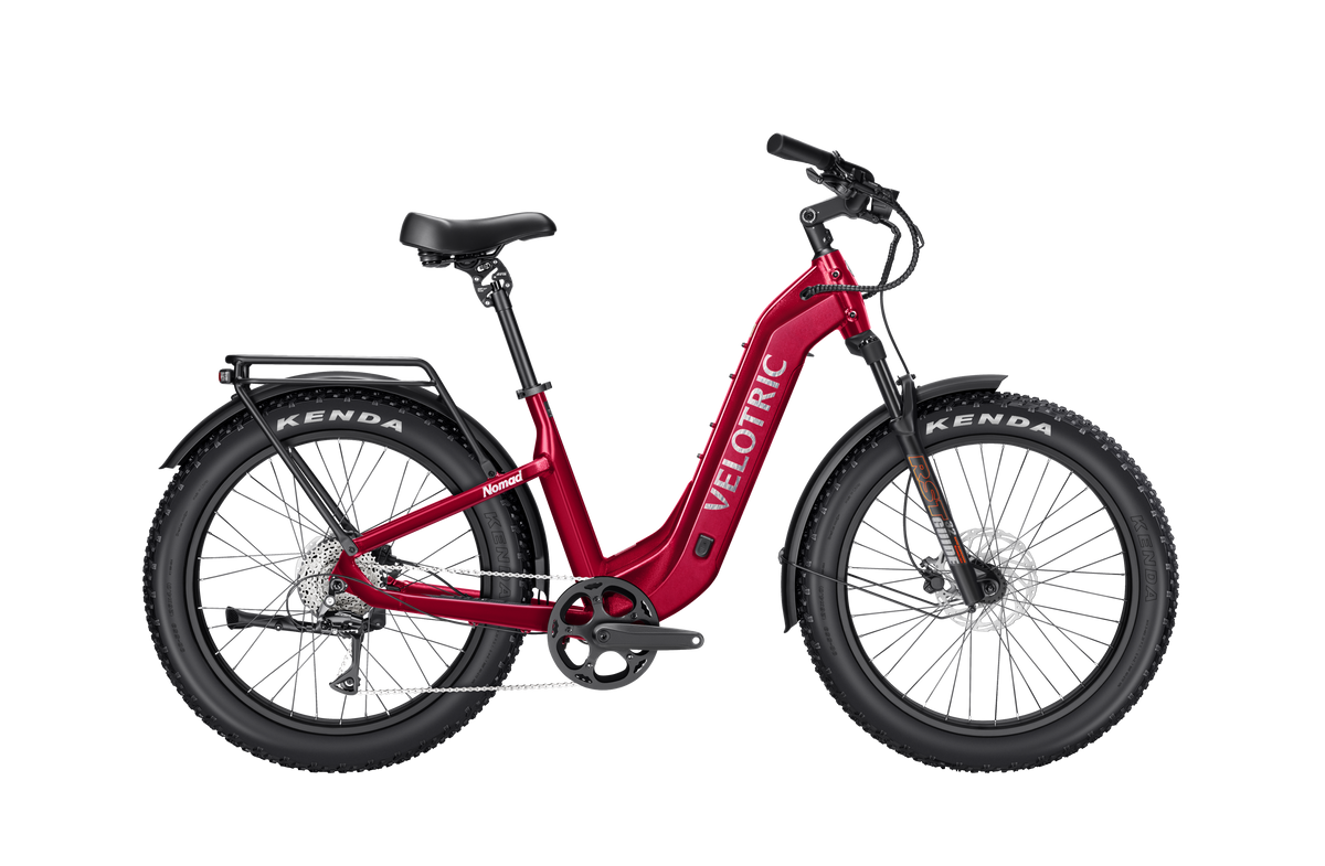 Velotric Nomad 2 Fat Tire Ebike in Cranberry product image 2