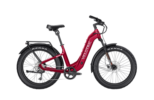 Velotric Nomad 2 Fat Tire Ebike in Cranberry product image 2