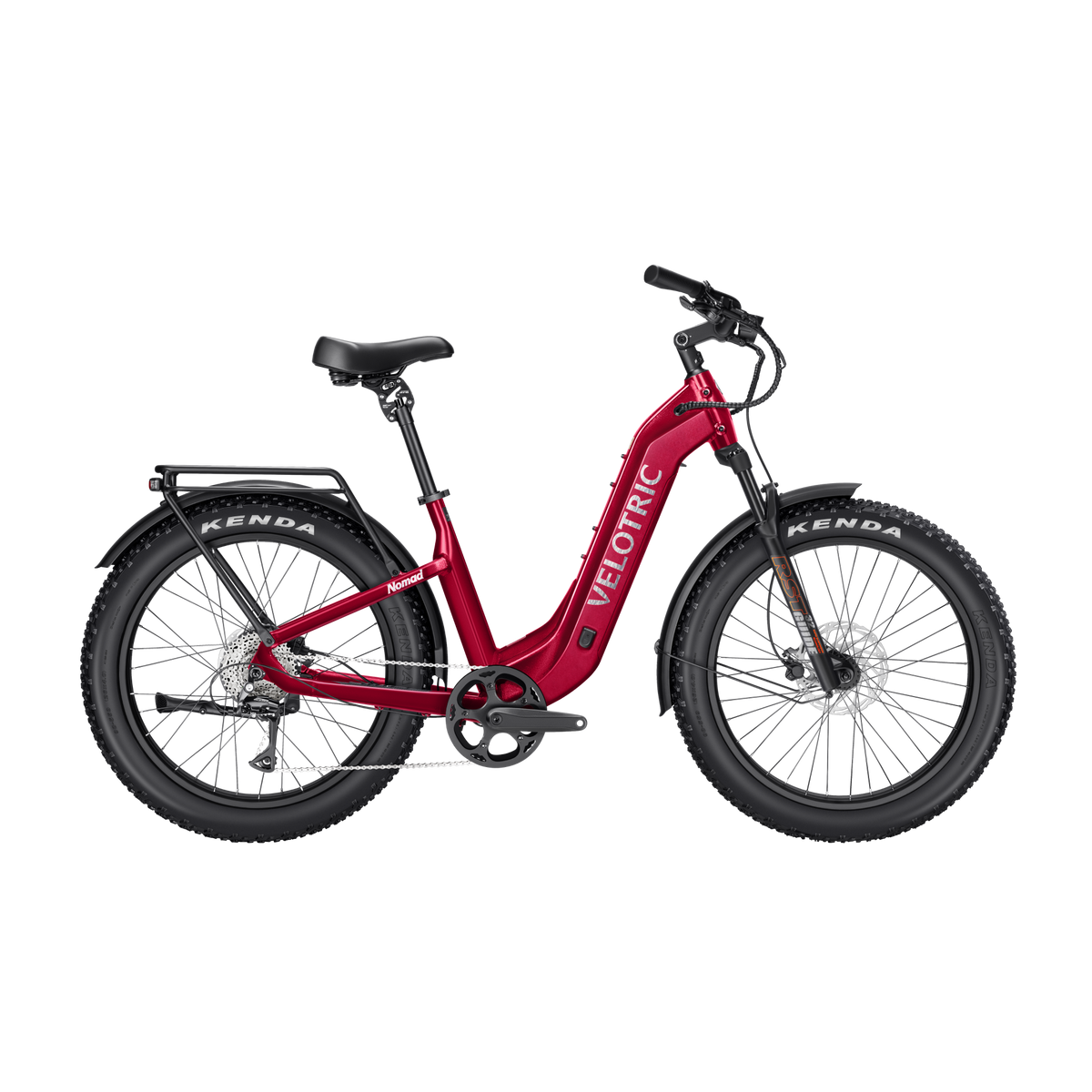Velotric Nomad 2 Fat Tire Ebike in Cranberry product image 1
