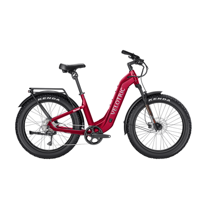 Velotric Nomad 2 Fat Tire Ebike in Cranberry product image 1
