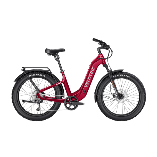 Velotric Nomad 2 Fat Tire Ebike in Cranberry product image 1