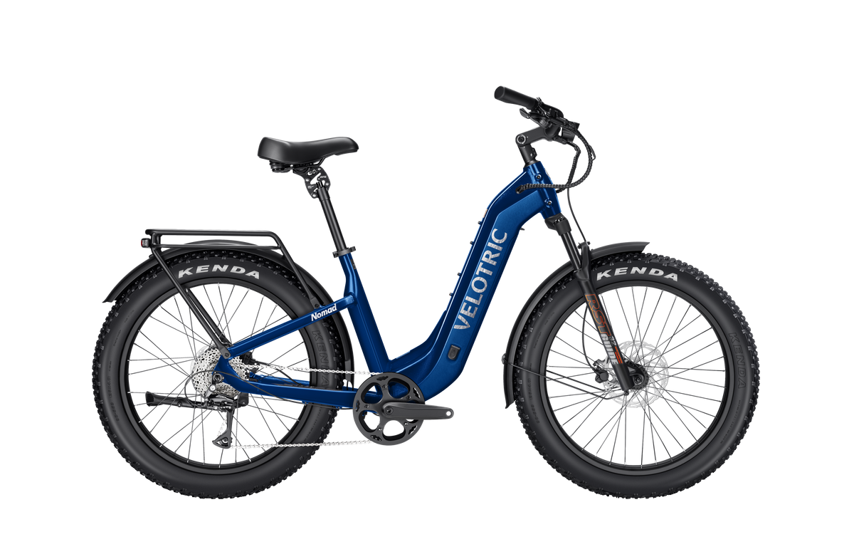 Velotric Nomad 2 Fat Tire Ebike in Midnight Blue product image 6