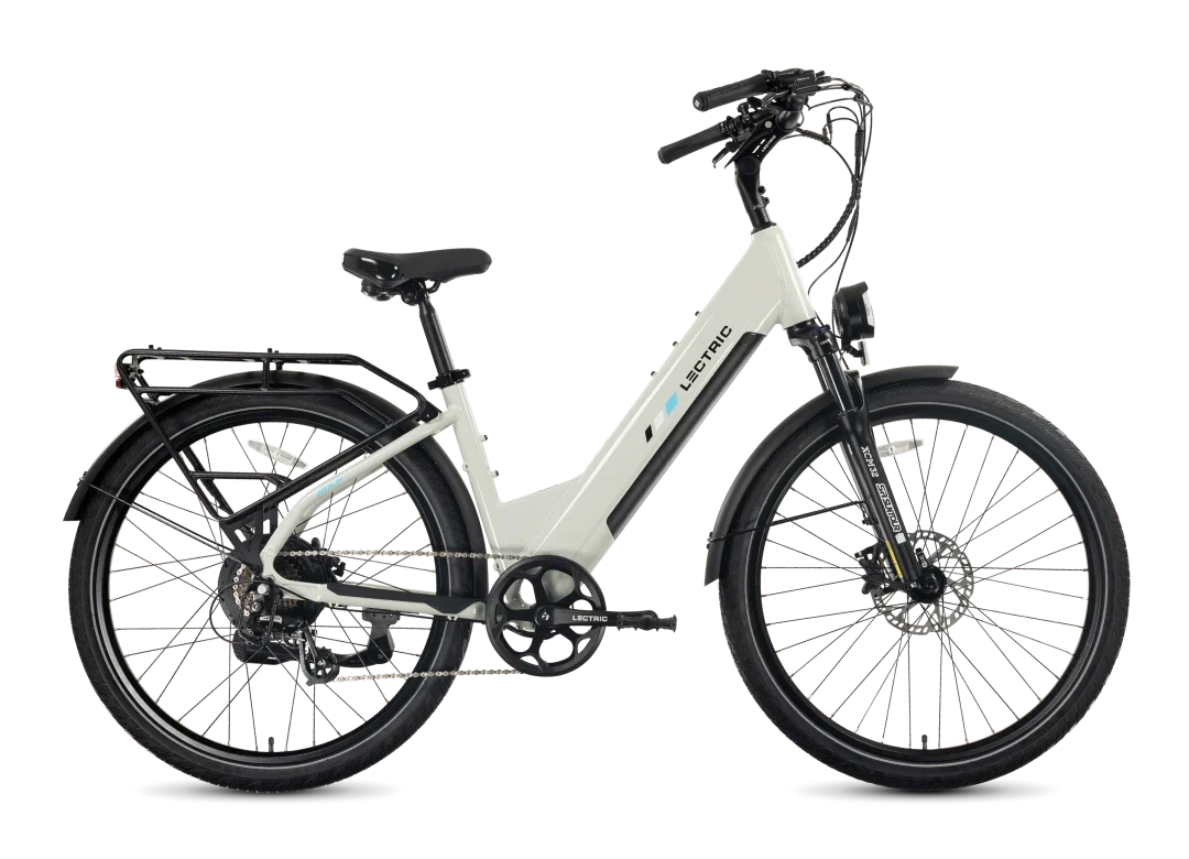XPress2 Stratus White Cruiser eBike
