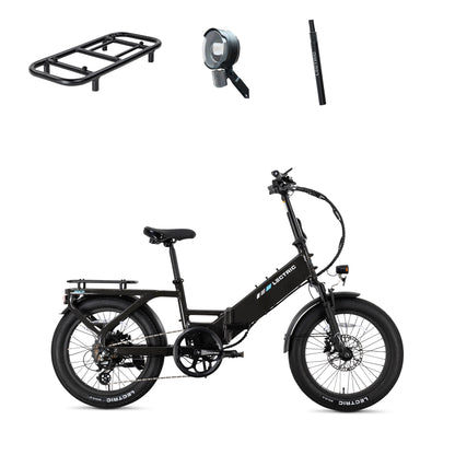 XP4 750 Step-Thru Tempest Grey + FREE LevelUp Rack, Bike Lock, Phone Mount, Elite Headlight, Suspension Seat Post ($505 Value) [CA]