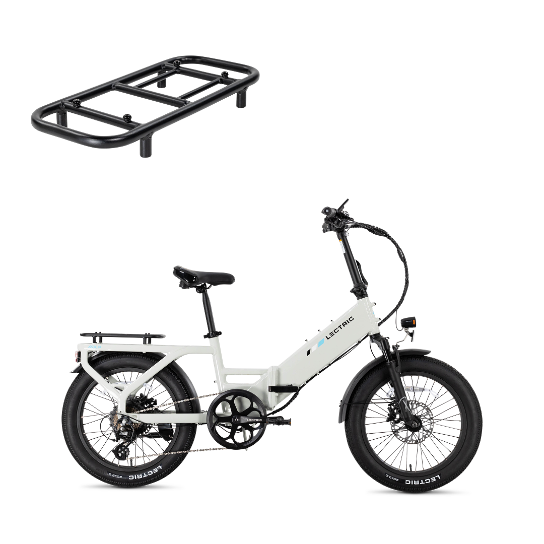 XP4 Step-Thru Stratus White + FREE LevelUp Rack ($79 Value)