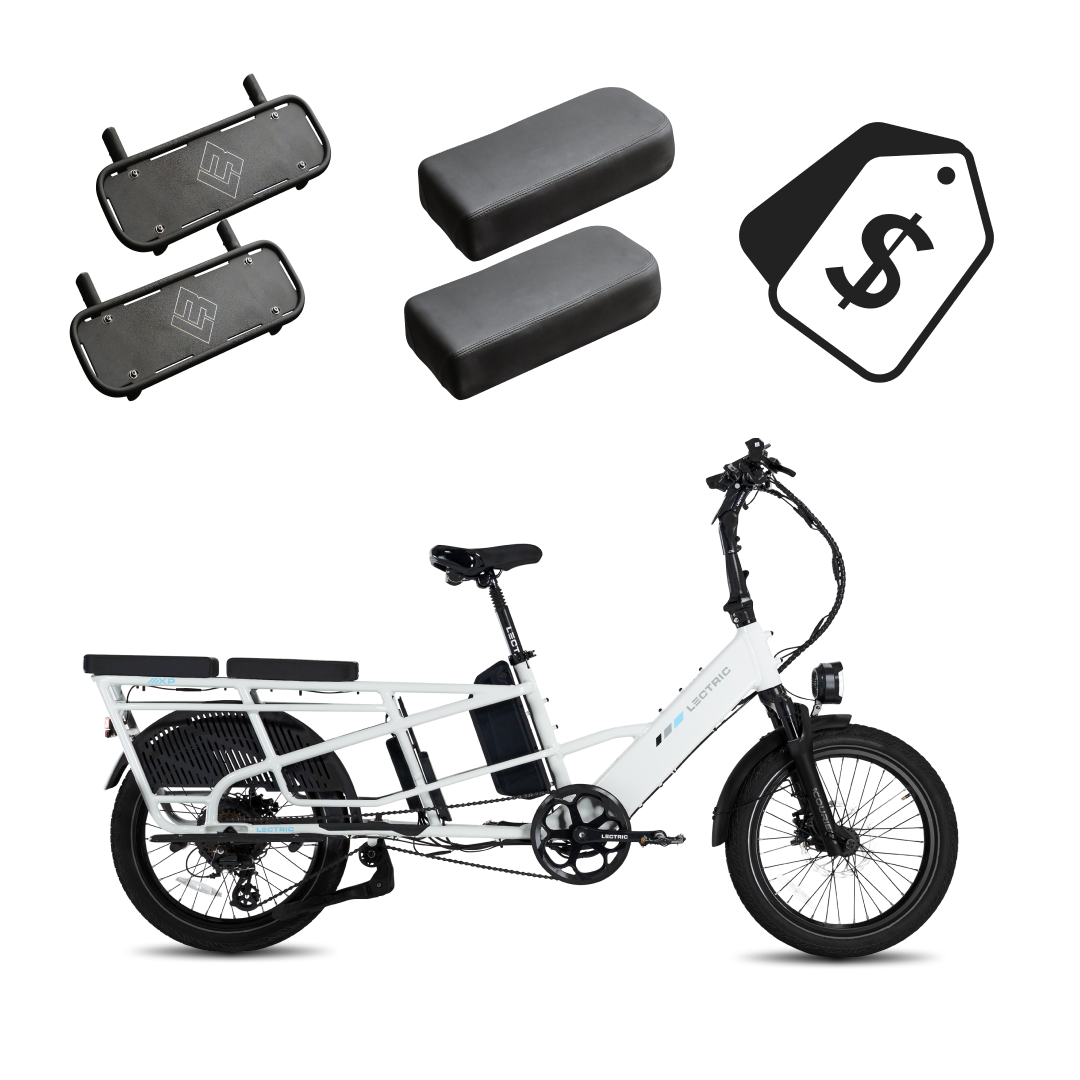 XPedition2 Stratus White + FREE Running Boards, Cushions, Elite Headlight, Suspension Seat Post ($346 Value)