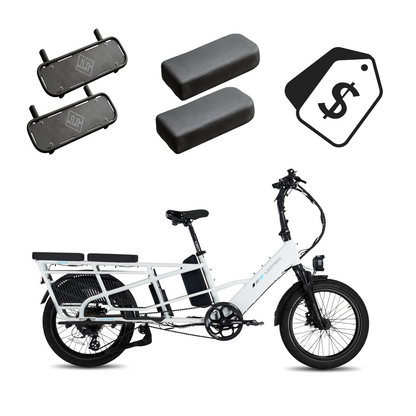 XPedition2 Stratus White + FREE Running Boards, Cushions, Elite Headlight, Suspension Seat Post ($346 Value)