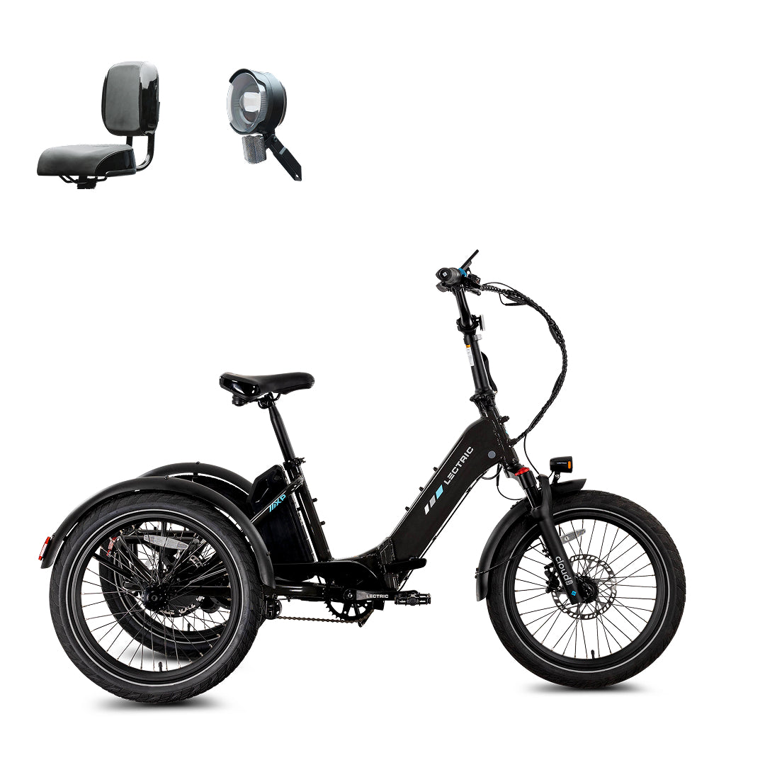XP Trike2 Tempest Grey + FREE Support Seat, Elite Headlight, Suspension Seat Post ($367 Value) [CA]
