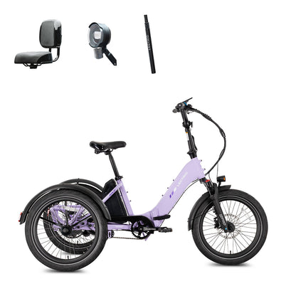 XP Trike2 750 Lavender Haze + FREE Support Seat, Elite Headlight, Suspension Seat Post, Cargo Baskets ($645 Value) [CA]