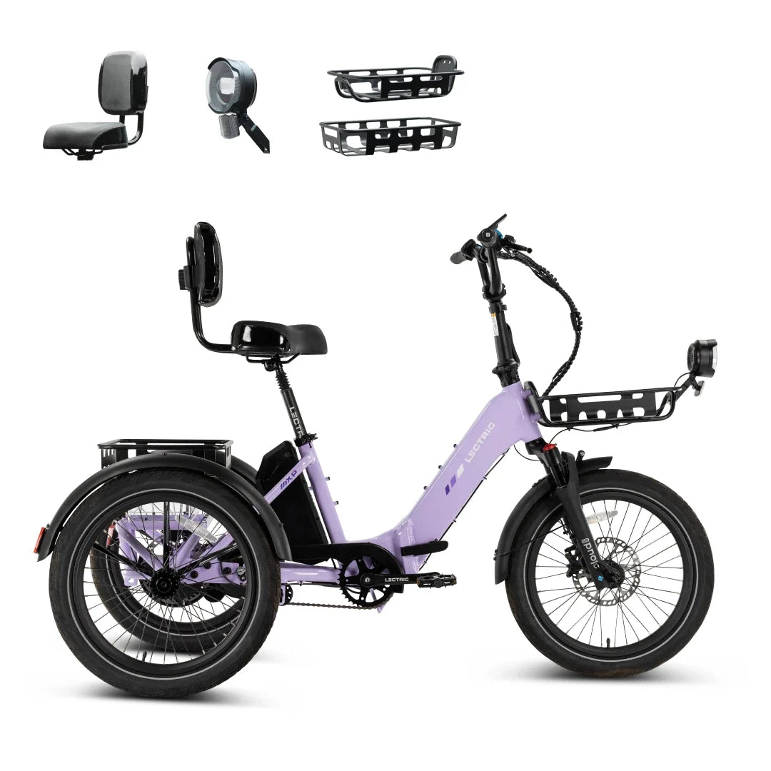 XP Trike2 750 Lavender Haze + FREE Support Seat, Elite Headlight, Suspension Seat Post, Cargo Baskets ($645 Value) [CA]