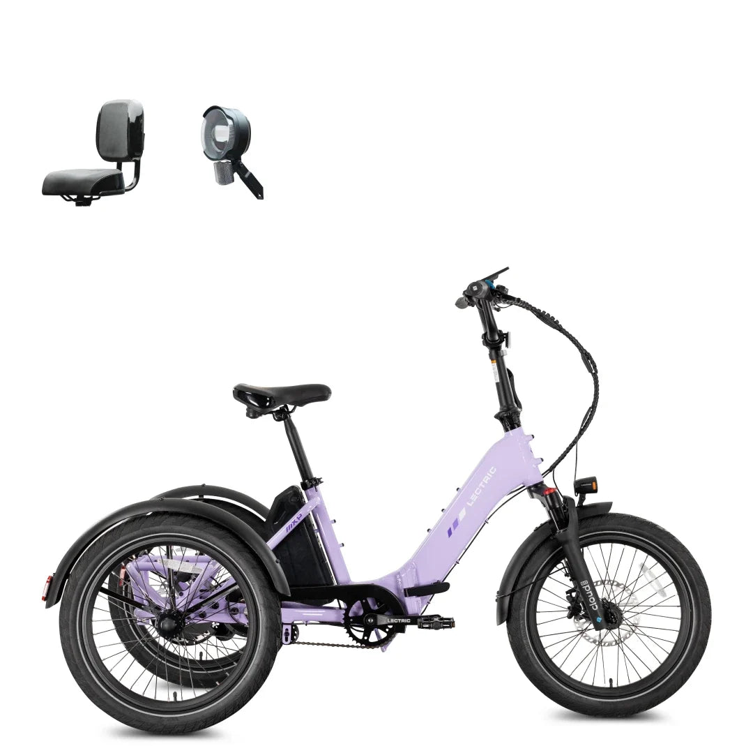XP Trike2 750 Lavender Haze + FREE Support Seat, Elite Headlight, Suspension Seat Post, Cargo Baskets ($645 Value) [CA]