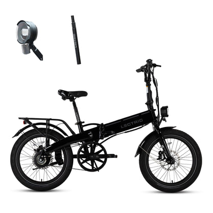 XP Lite2 JW Black Long-Range + FREE Rear Rack, Fenders, Elite Headlight, Suspension Seat Post ($496 Value) [CA]