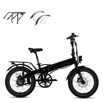 XP Lite2 JW Black Long-Range + FREE Rear Rack, Fenders, Elite Headlight, Suspension Seat Post ($496 Value) [CA]