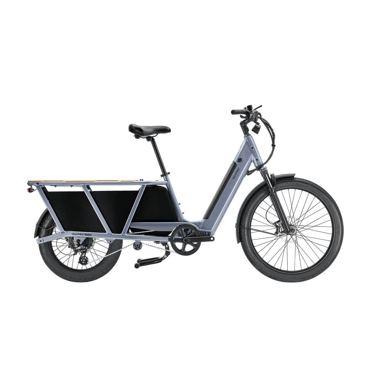 Velotric Packer 1 Ebike in Indigo Gray right-side view