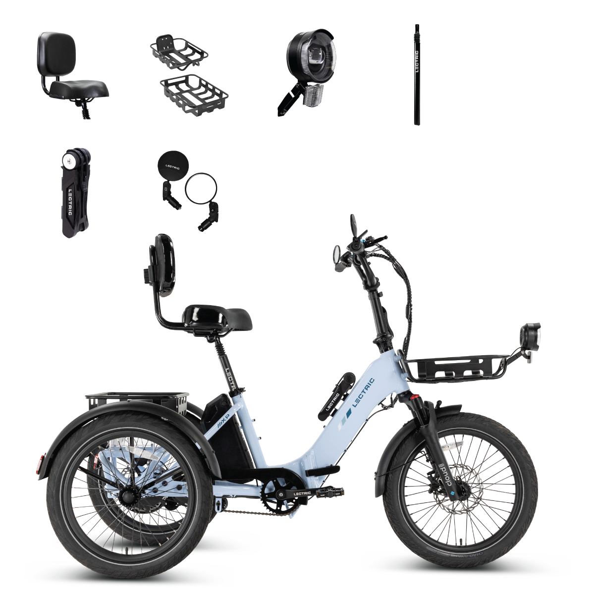 XP Trike2 750 Glacier Blue - Labor Day Bundle