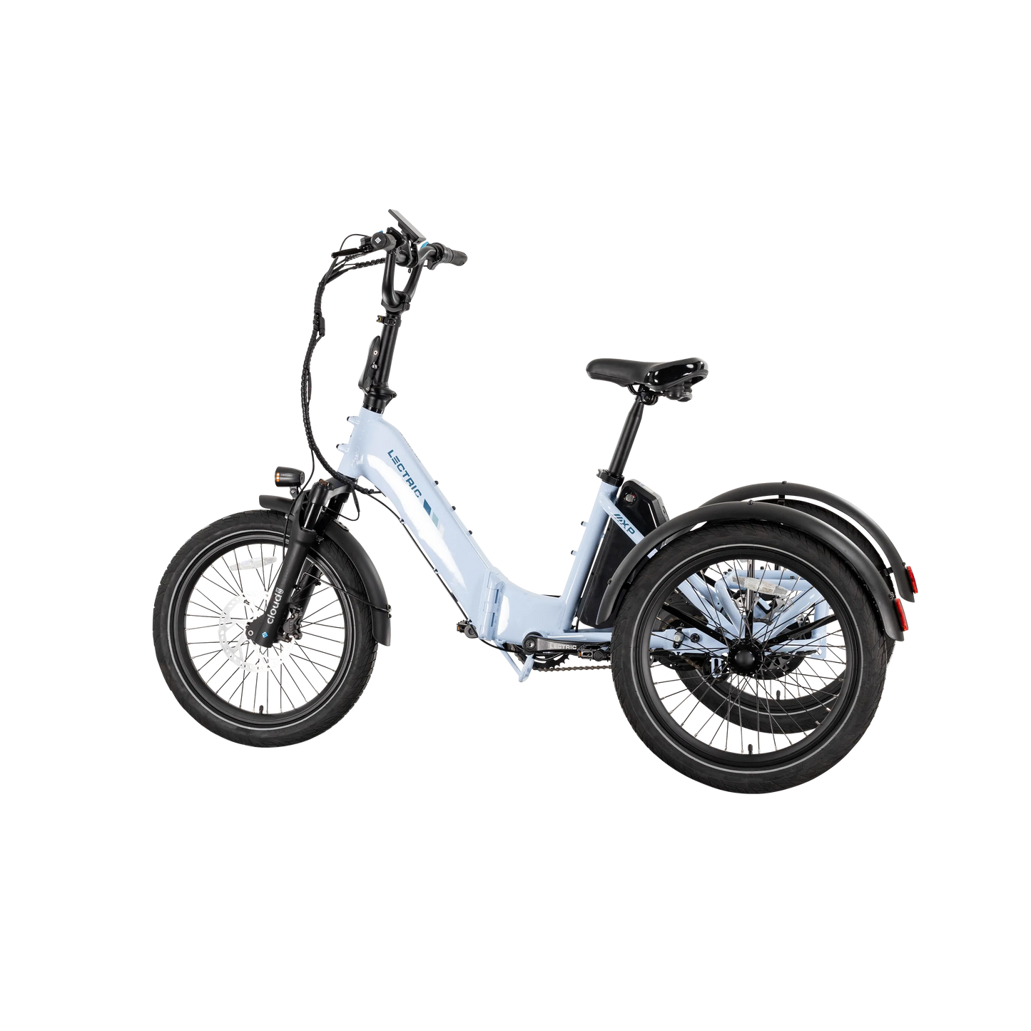 XP Trike2 Glacier Blue + FREE Support Seat, Elite Headlight, Suspension Seat Post ($257 Value)