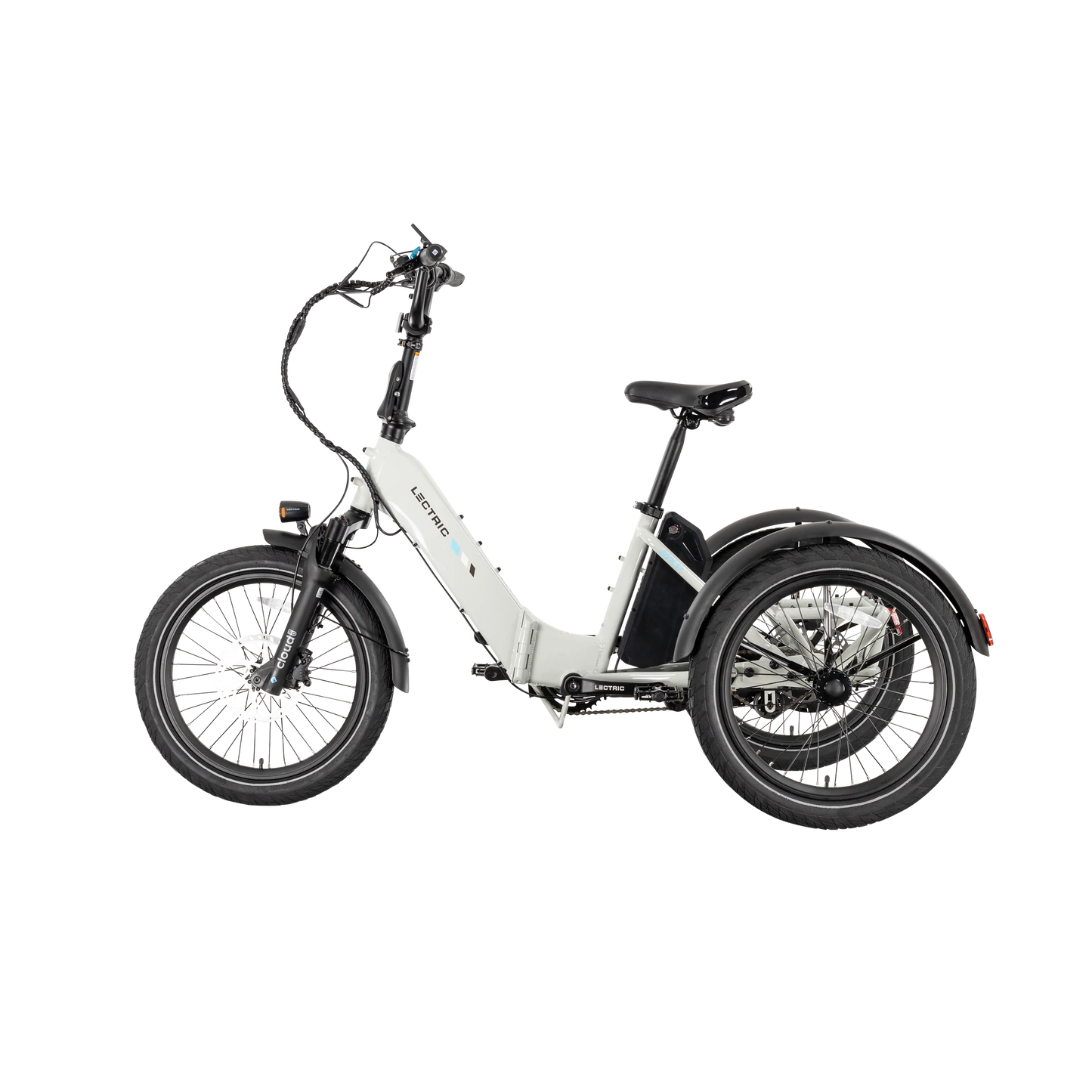 XP Trike2 Stratus White + FREE Support Seat, Elite Headlight, Suspension Seat Post ($257 Value)