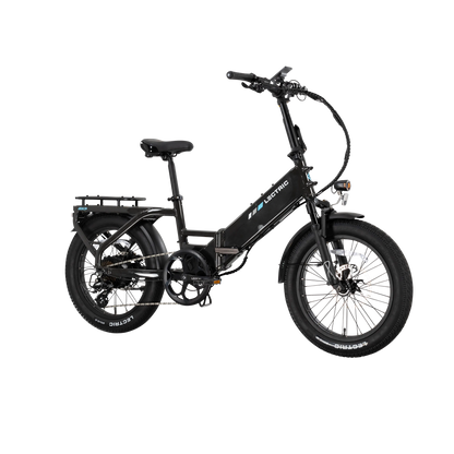 XP4 750 Step-Thru Tempest Grey + FREE LevelUp Rack, Suspension Seat Post, Elite Headlight, Bike Lock, Phone Mount ($365 Value)