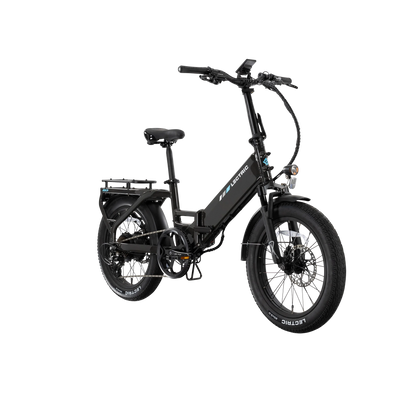 XP4 750 Step-Thru Tempest Grey + FREE LevelUp Rack, Bike Lock, Phone Mount, Elite Headlight, Suspension Seat Post ($505 Value) [CA]