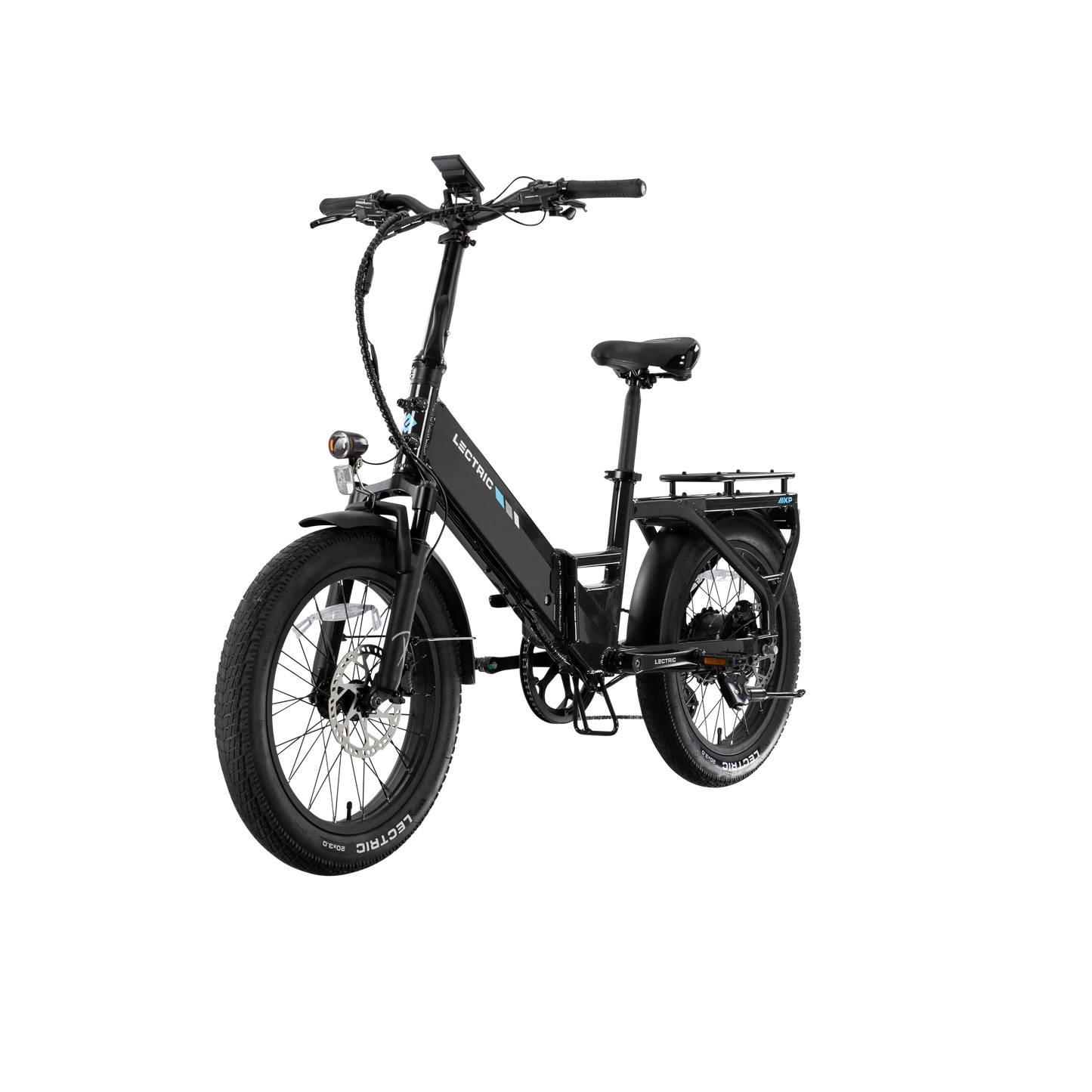 XP4 750 Step-Thru Tempest Grey + FREE LevelUp Rack, Suspension Seat Post, Elite Headlight, Bike Lock, Phone Mount ($365 Value)