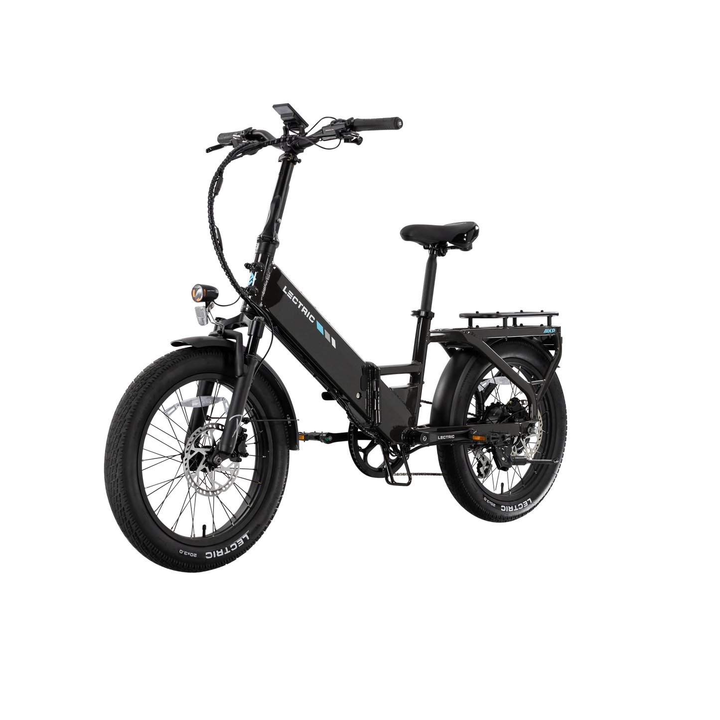 XP4 750 Step-Thru Tempest Grey + FREE LevelUp Rack, Suspension Seat Post, Elite Headlight, Bike Lock, Phone Mount ($365 Value)