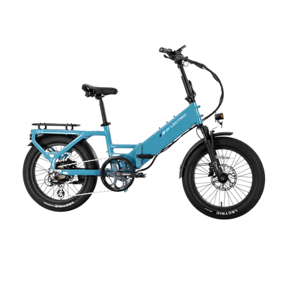 XP4 750 Step-Thru Raindrop Blue + FREE LevelUp Rack, Bike Lock, Phone Mount, Elite Headlight, Suspension Seat Post ($505 Value) [CA]