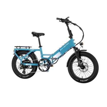 XP4 750 Step-Thru Raindrop Blue + FREE LevelUp Rack, Bike Lock, Phone Mount, Elite Headlight, Suspension Seat Post ($505 Value) [CA]