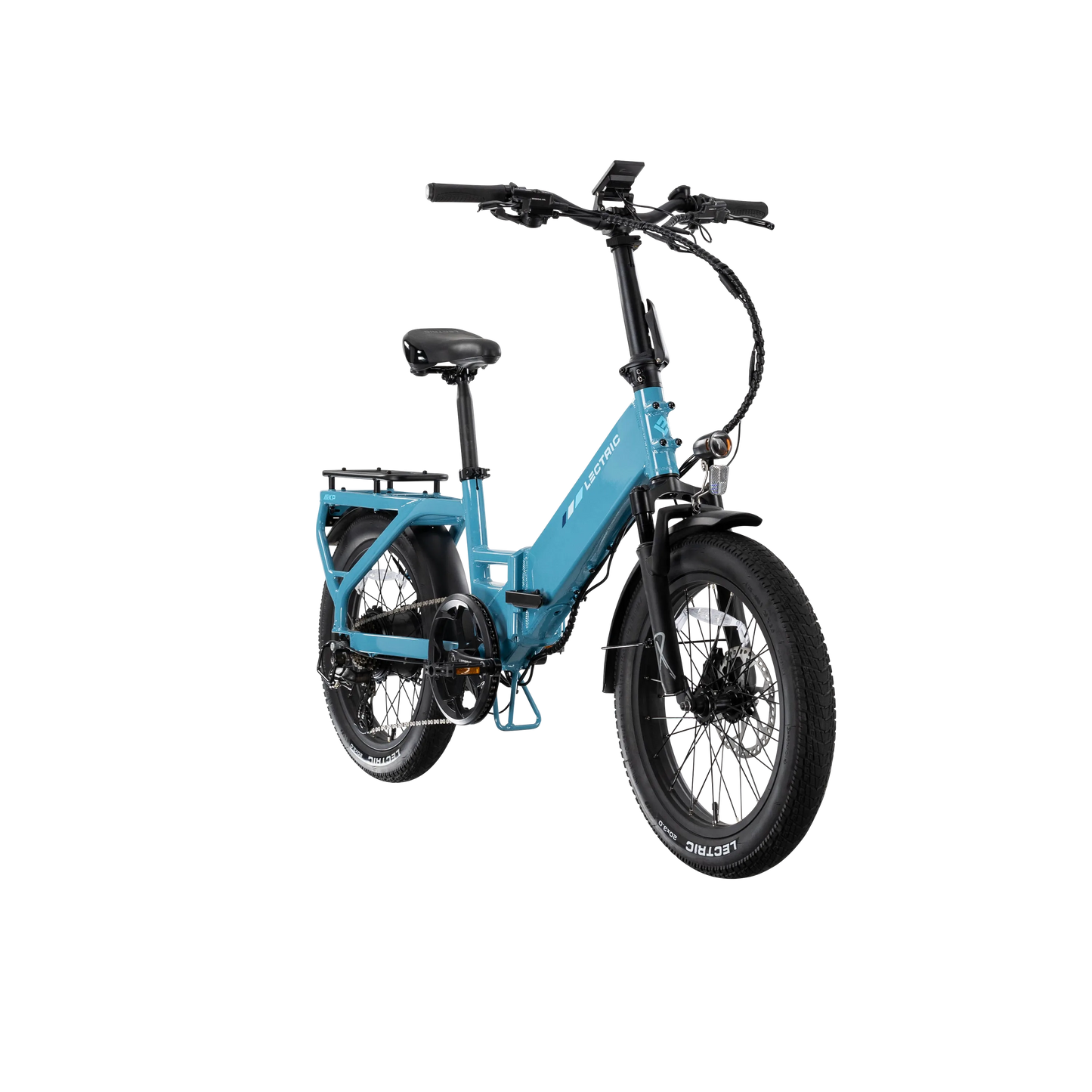 XP4 750 Step-Thru Raindrop Blue + FREE LevelUp Rack, Phone Mount, Suspension Seat Post, Elite Headlight, Bike Lock ($365 Value)