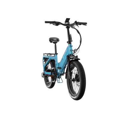 XP4 750 Step-Thru Raindrop Blue + FREE LevelUp Rack, Bike Lock, Phone Mount, Elite Headlight, Suspension Seat Post ($505 Value) [CA]